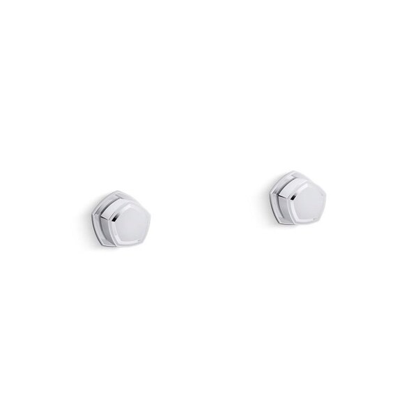 Kohler Occasion Wall Mount Knob Handles T27013-9-CP - main